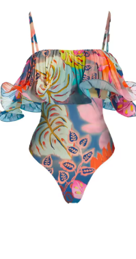 Luxury Bathing Suit With Skirt